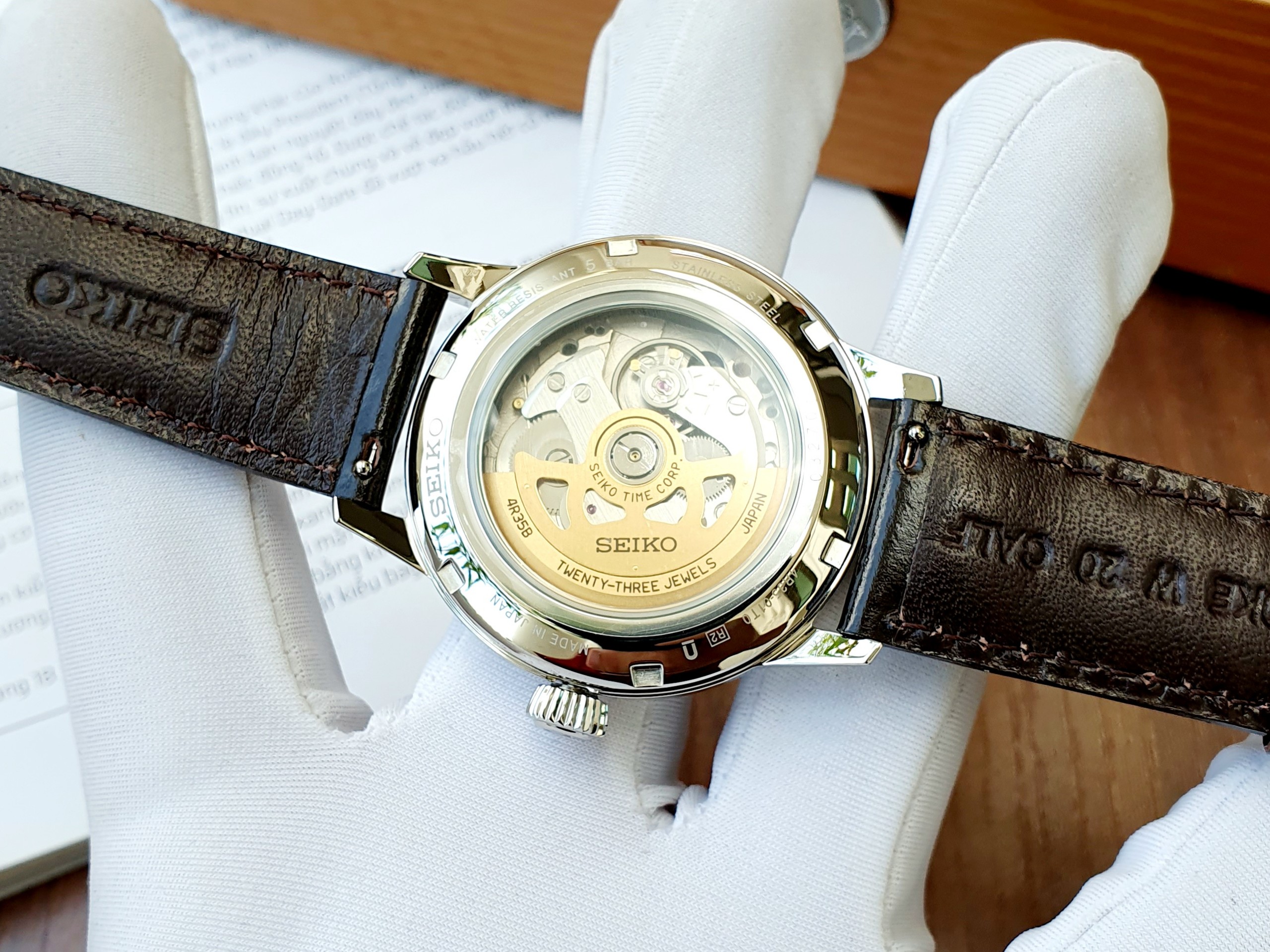 Đồng hồ nam chính hãng SEIKO AUTOMATIC COCKTAIL SRPD37J1 – 1959Watch-Đồng  Hồ Chính Hãng